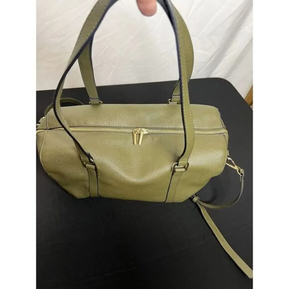 A New Day Women's Dark Olive Green Satchel Handbag/Shoulder‎ bag EUC